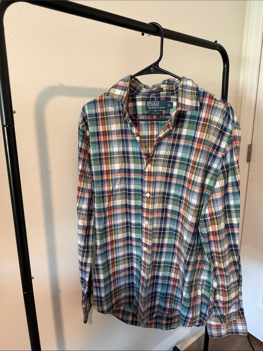 Ralph Lauren Plaid Button-Down Shirt